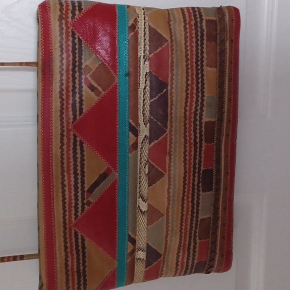 Liotta for T.J.and Company's Handbags - Vintage Patchwork Envelope or crossbody hanbag